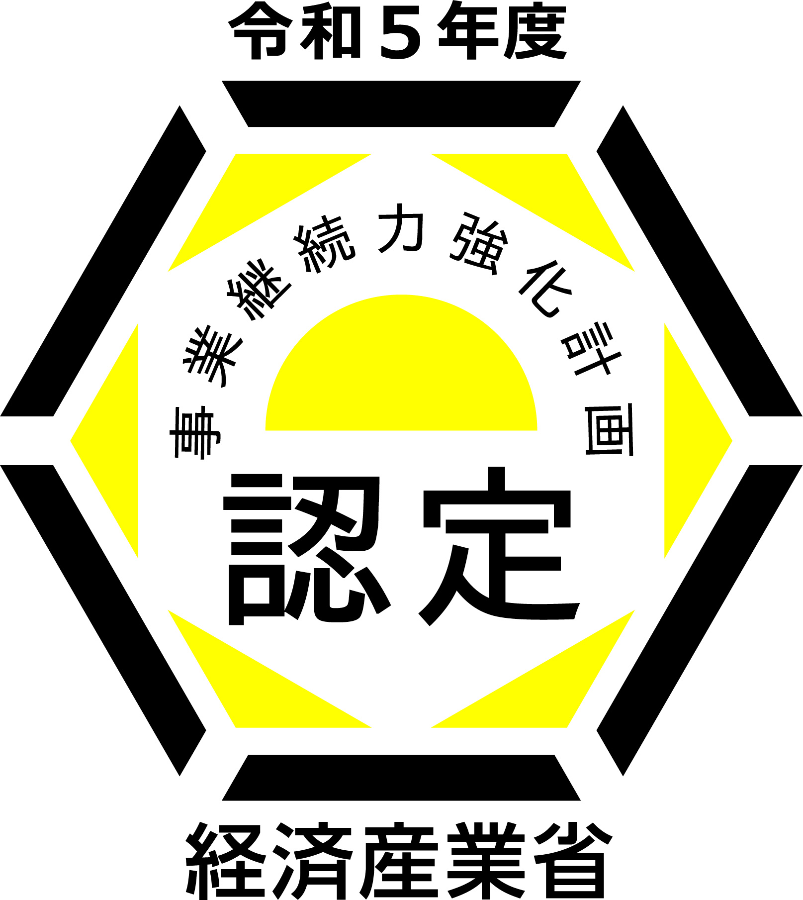 経済産業省　事業継続力強化計画認定